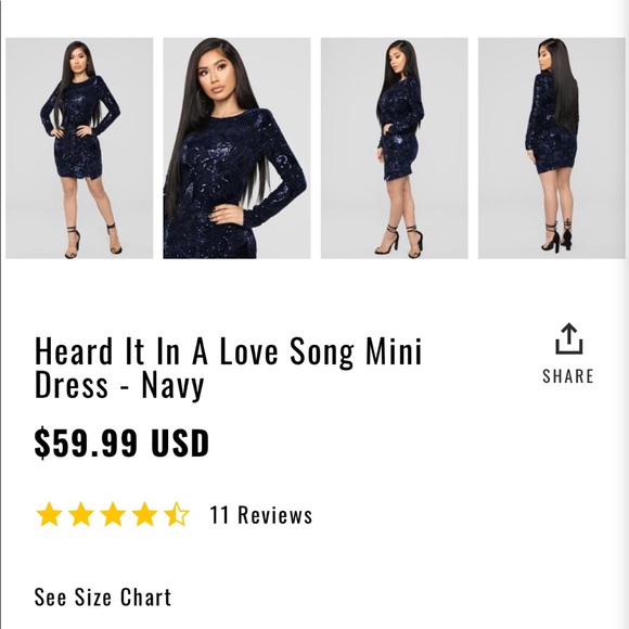 Fashion Nova Mini Dress - Picture 2 of 5